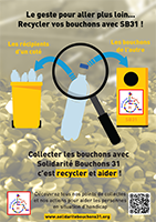 Recycler vos bouchons avec SB31