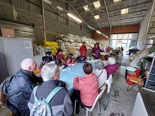 Visite de La Maison Pour Tous de Villeneuve-Tolosane