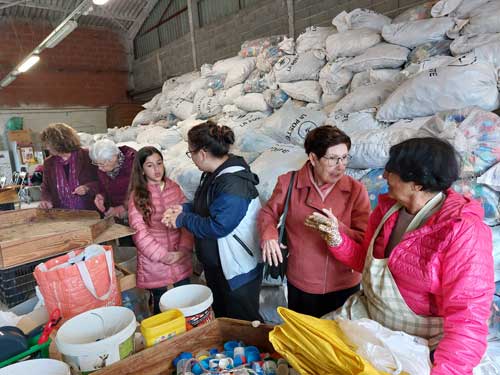 Visite de La Maison Pour Tous de Villeneuve-Tolosane